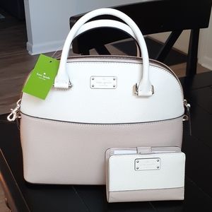 Kate Spade handbag with matching wallet